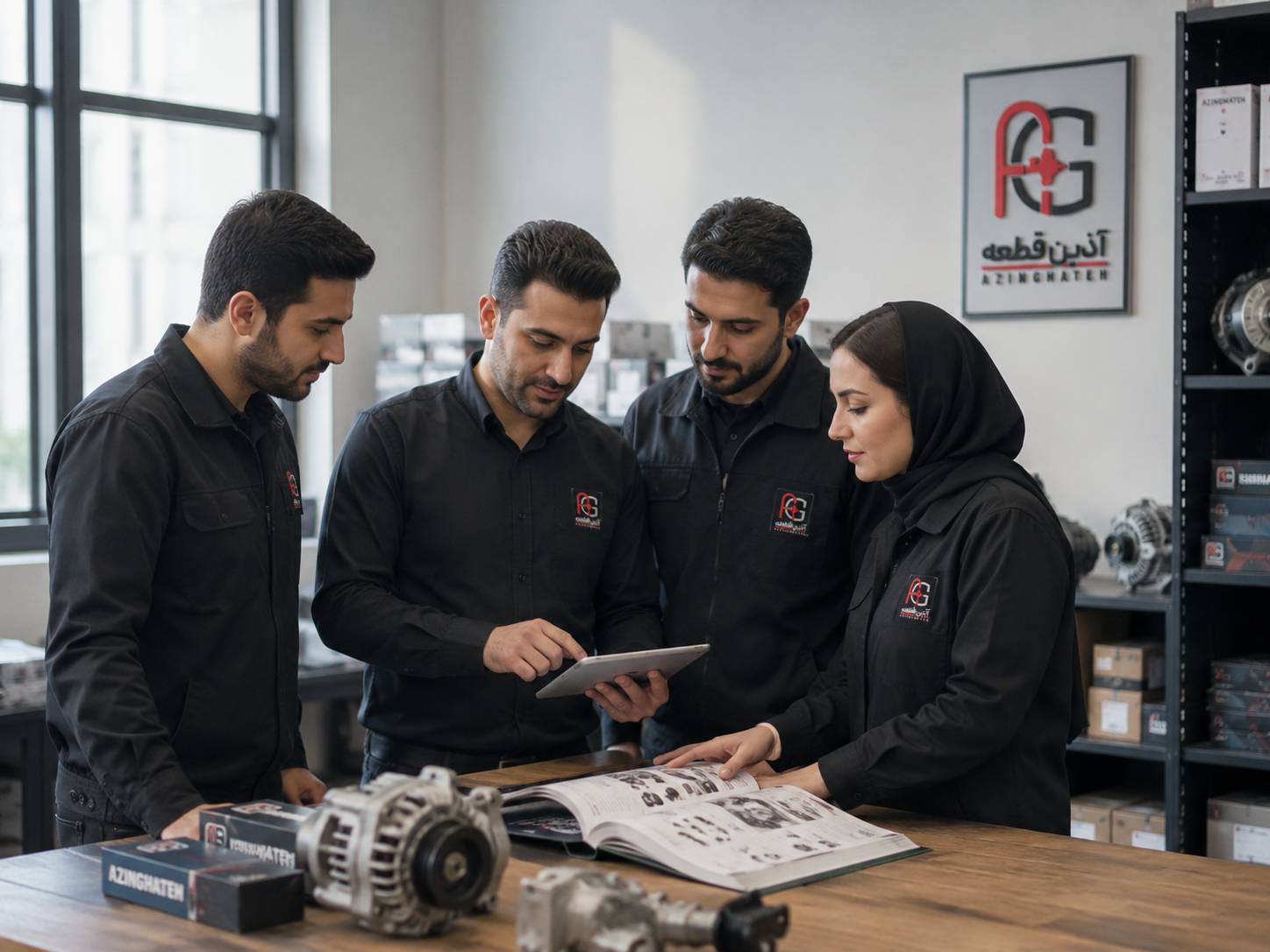 تیم آذین قطعه
