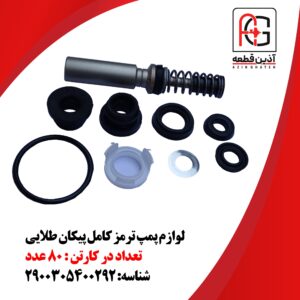 لوازم پمپ ترمز کامل پیکان طلایی
